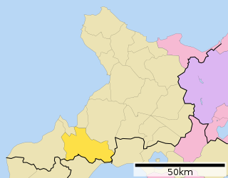 黒松内町位置図