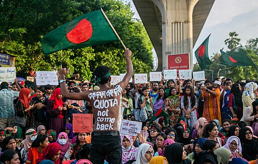 10.Bangladesh quota reform movement 2024