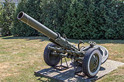 Moździerz 160 mm model 1943 w Muzeum Wielkiej Wojny Ojczyźnianej 5-cze-2014.jpg