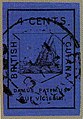 4 c deep blue paper, SG10, Berbice, Corinphila auction