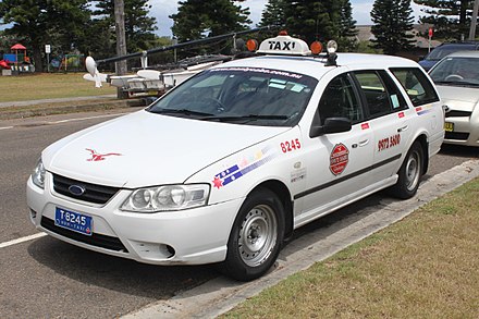 A taxicab of Sydney
