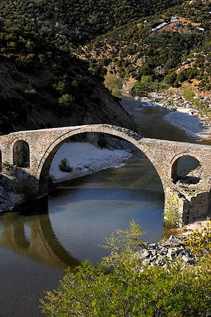 Middle-ages bridge Thrace