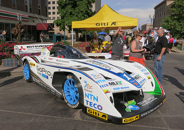 The Monster Tajima E-Runner Pikes Peak Special is one of the new electric cars in the game.