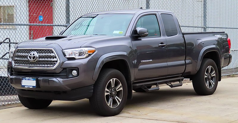 File:2016 Toyota Tacoma TRD Sport Access Cab 3.5L front 5.14.19.jpg