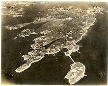 Mason's island circa 1950 250 th Monument 11.jpg