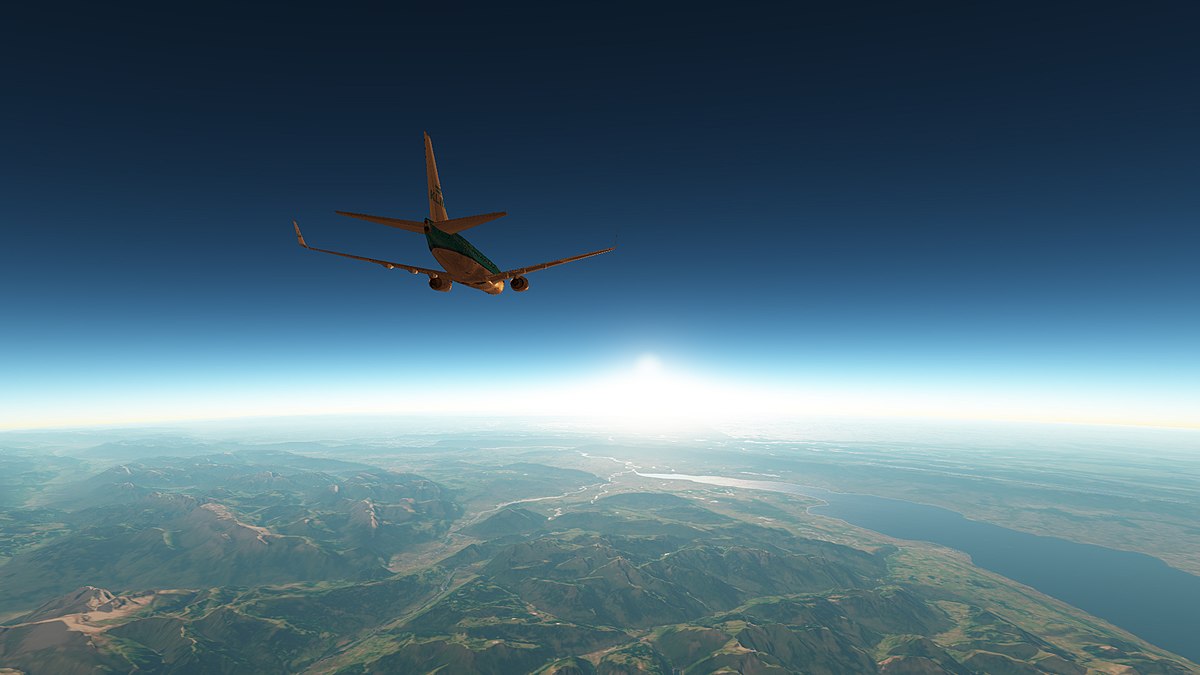 Google Earth Flight Simulator (2007)