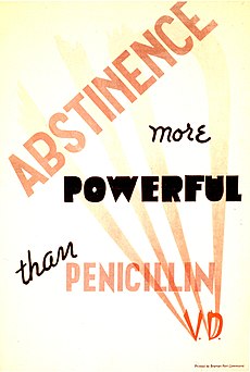 Abstinence more powerful than penicillin (6800570610).jpg