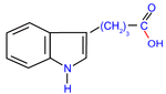 molécule d'acide indole-3-butyrique