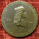 Adriano fiorentino, medaglia di ferdinando d'aragona principe di capua