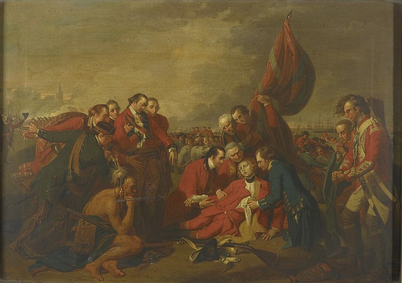 File:After Benjamin West (1738-1820) - The Death of Wolfe - RCIN 406374 - Royal Collection.jpg