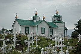 Pravoslavné církve jsou na Aljašce běžné, zejména v jižní a jihozápadní části státu.
