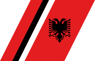 File:Albanian Coast Guard racing stripe.svg