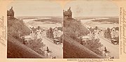 Thumbnail for File:Alexandrofski slope and winding Dnieper River, Kyiv, 1898 stereo card view 02.jpg