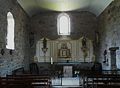 L'intérieur de la chapelle Saint-Nicolas de Tolentine.