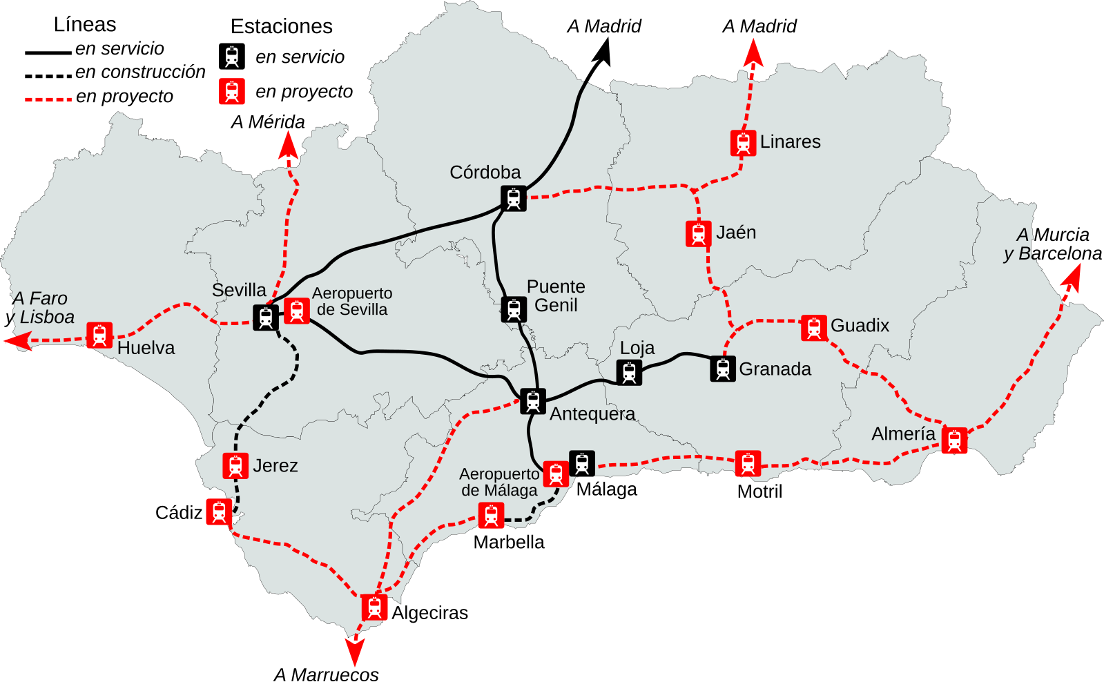Севилья расстояние. Карта скоростных железных дорог Испании. Мадрид Севилья поезд. Карта дорога Мадрид Севилья. Карта дорога ж/д Мадрид Севилья.