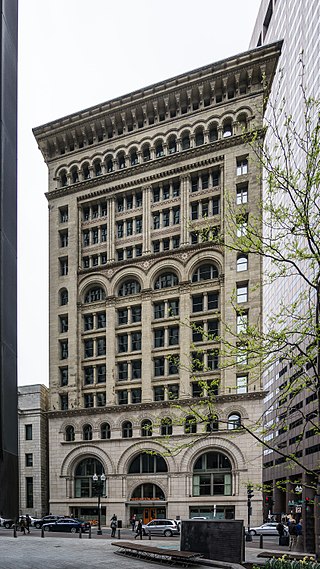 <span class="mw-page-title-main">Ames Building</span> Office , Hotel in Boston, Massachusetts