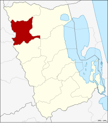 District de Si Banphot - Carte