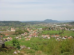 Skyline of Anould