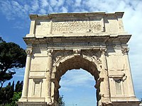 Арка Тіта в Римі, ранньо-імперська римська тріумфальна арка з єдиним проходом