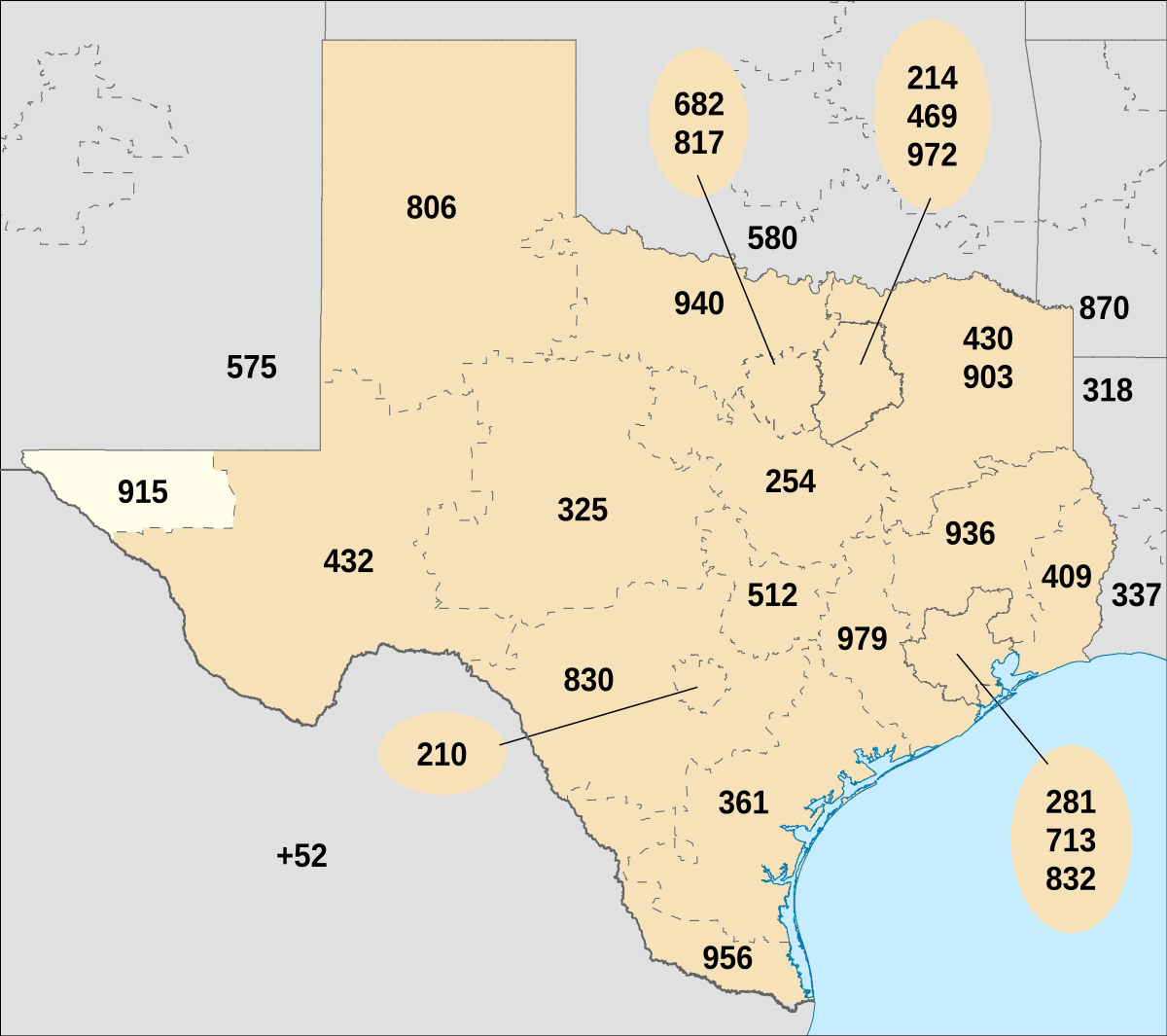 Area Code 915 Wikipedia