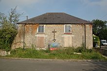 Disused Methodist chapel in Green Lane, Upper Arncott Arncott Methodist front.jpg