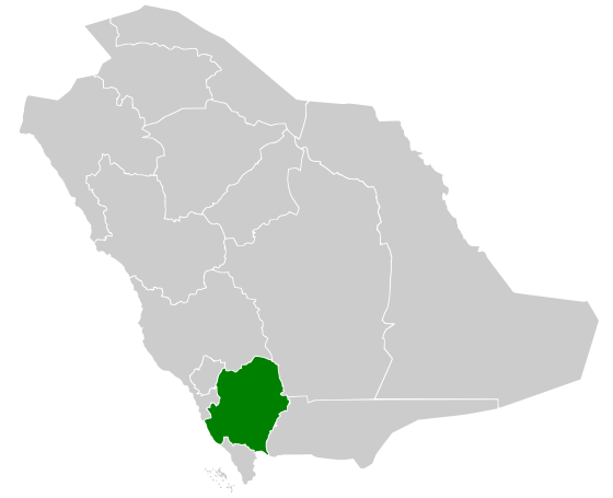 الغربية السعودية في المنطقة محافظات قائمة محافظات