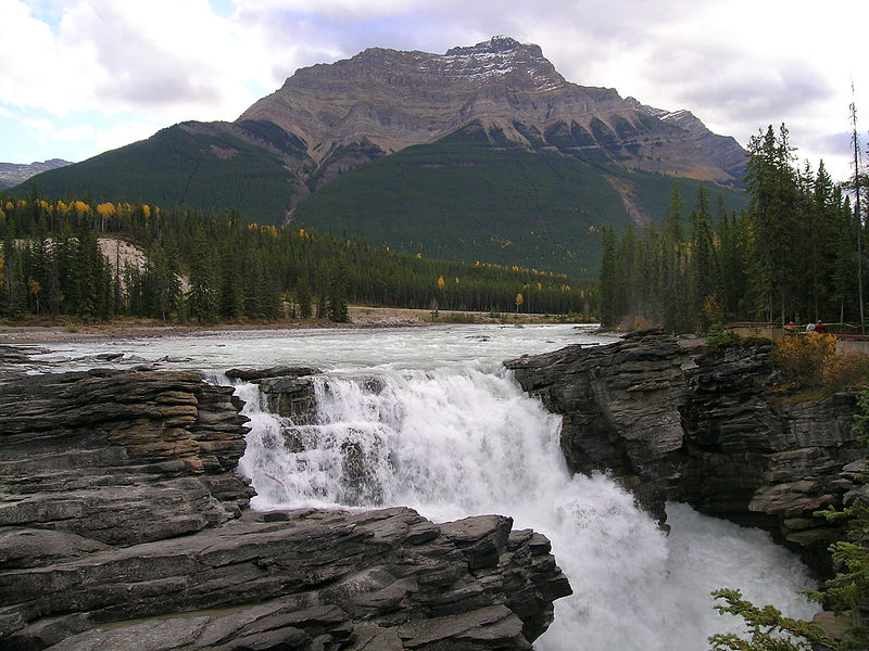 File:Athabasca Falls 1.jpg