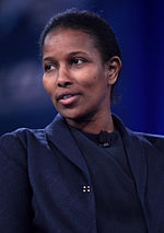 Photographic portrait of Ayaan Hirsi Ali