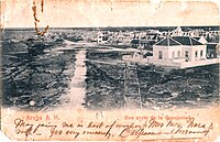 Bista riba Oranjestad (1903) cu scol 1888 na man drechi