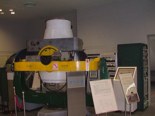 A Baker-Nunn satellite-tracking camera on an altitude-altitude-azimuth mount