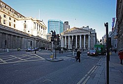 Bank of England and Royal Exchange, City of London EC3 - geograph.org.uk - 1077399