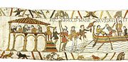 Harold et son faucon, Tapisserie de Bayeux