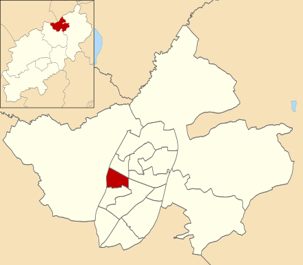 Location of Beanfield ward