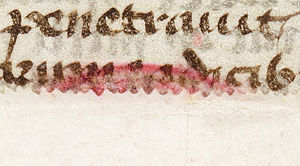 The last remnant of old ownership marks in Speculum historiale Beinecke-speculum-hist-223r-det.jpg