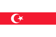 利普卡韃靼人使用一面白红白旗，有月牙和五角星的旗帜。