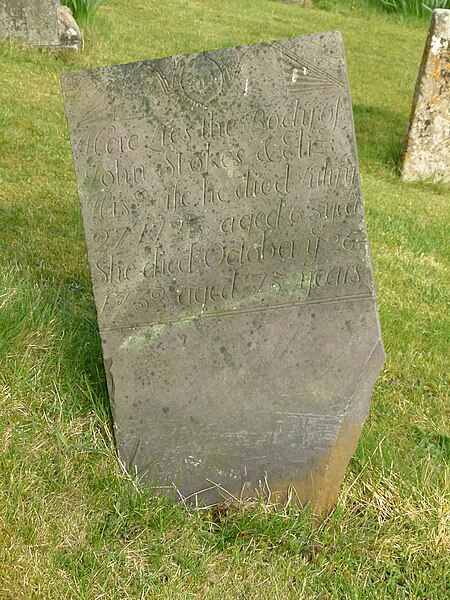 File:Belvoir Angel headstone, Wartnaby Churchyard - geograph.org.uk - 4429657.jpg