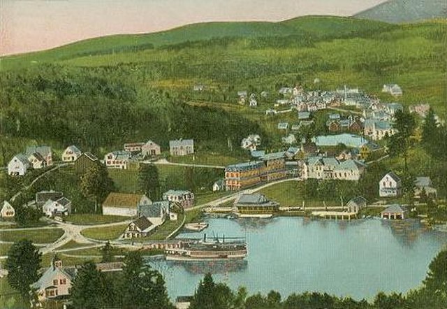 Sunapee Village in 1909