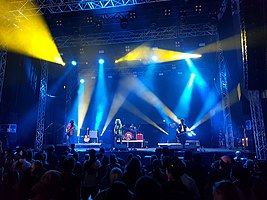 Black Honey performing live at Southside Festival 2019