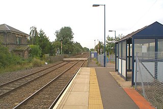 <span class="mw-page-title-main">Bleasby railway station</span> Railway station in Nottinghamshire, England