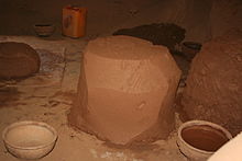 Block of mixed earthenware clay Block of mixed earthenware clay.JPG