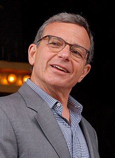 <span class="mw-page-title-main">Bob Iger</span> American businessman and former CEO of The Walt Disney Company