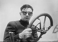 Race car driver Bob Burman, 1911