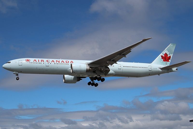 File:Boeing 777-3Q8(ER) Air Canada C-FITW, YYZ Toronto, ON (Lester B. Pearson International Airport), Canada PP1383567300.jpg