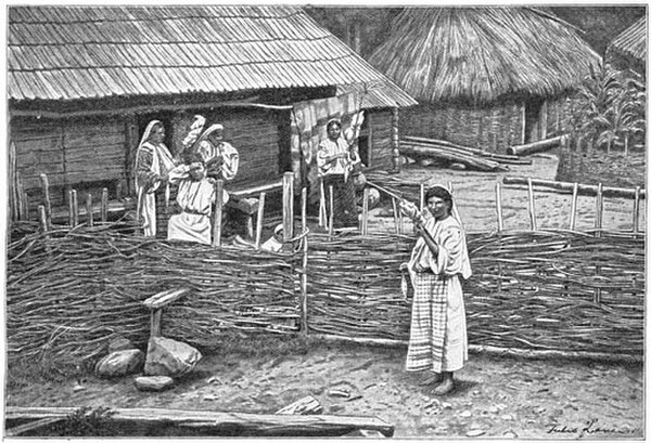 A peasant household near Bistriţa Monastery, ca. 1906