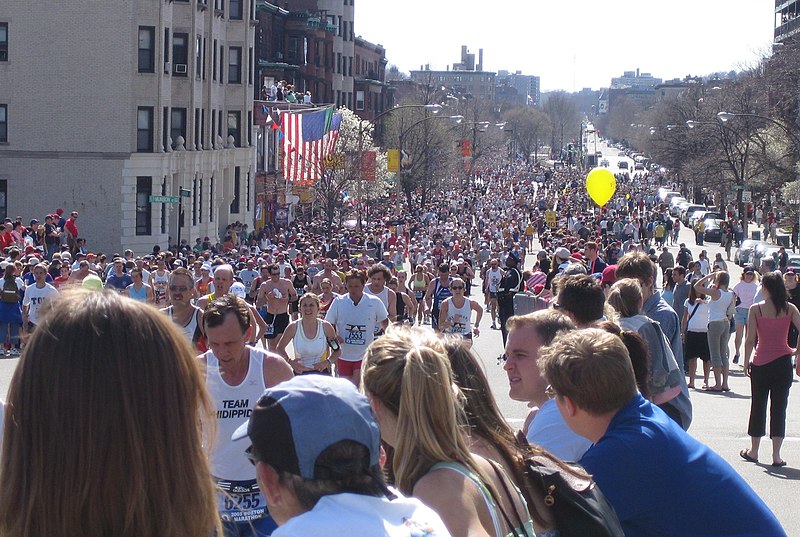 File:Boston marathon mile 25 beacon street 050418.jpg