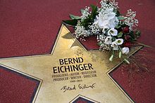 Bernd Eichinger "star" at the Boulevard of Stars in Berlin. Boulevard-der-stars-IMG 1461x.JPG