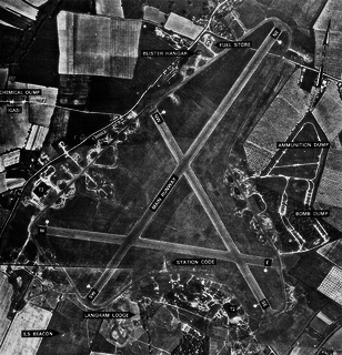 <span class="mw-page-title-main">RAF Boxted</span> Airport in Boxted, Essex