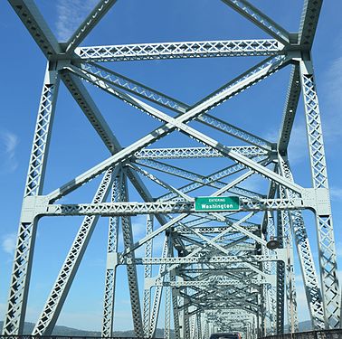 Bridge on Columbia river