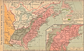 Treize Colonies: Fondation des colonies anglaises dAmérique (XVIIe siècle), Les colonies au XVIIIe siècle, Les problèmes coloniaux : vers la révolution américaine