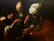 Hendrick ter Brugghen Piłat umywający ręce